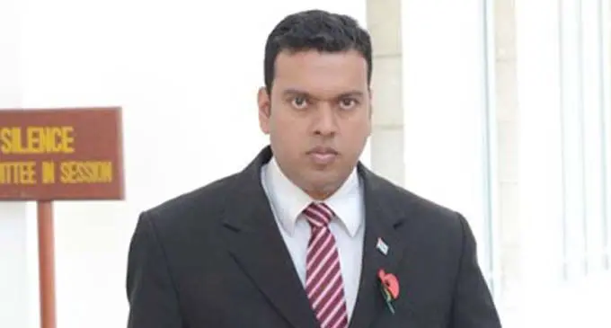 Minister for Lands and Mineral Resources Ashneel Sudhakar 