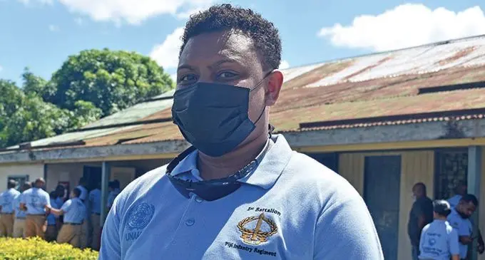 Private Sonia Verina Teritabua at the RFMF Barrack in Nadi.
