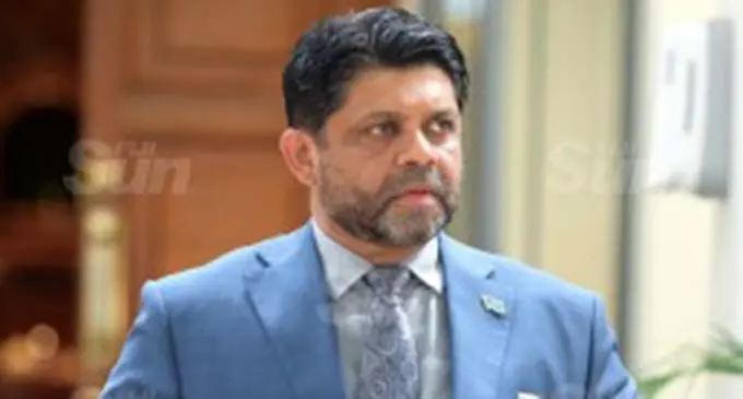 Attorney General And Minister for Economy, Aiyaz Sayed-Khaiyum