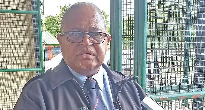 The National Fire Authority (NFA) chief executive officer Puamau Sowane.