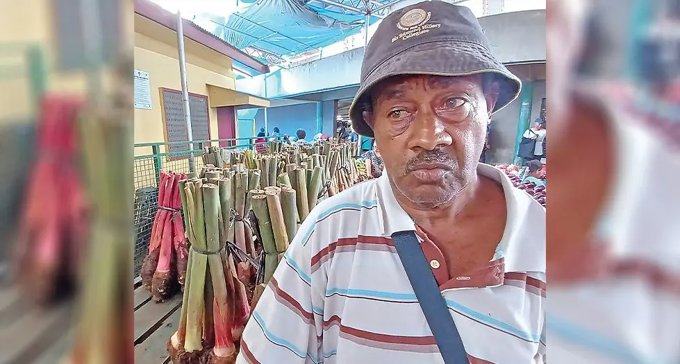 Market vendor, Peni Ravai at the Suva Municipal Market. Photo: Beranadeta Nagatalevu