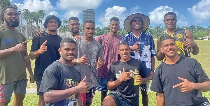 Bureta Young Boys during their training session at Albert Park on June 19, 2025. Photo: Mere Ledua