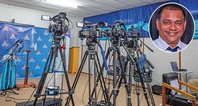 Government’s decision to open Public Service Broadcasting service is expected to improve media standard in Fiji. (Inset: Mai TV director Stanley Simpson.)