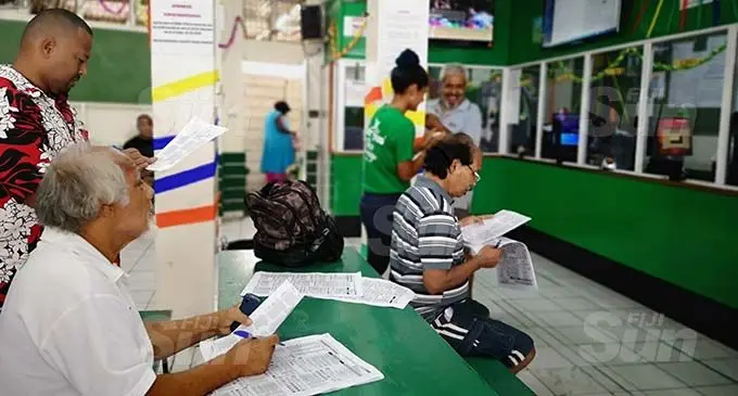Regular punters flocked to Grants Betting outlet in Suva to place their bets on November 2, 2020. Photo: Laiseana Nasiga