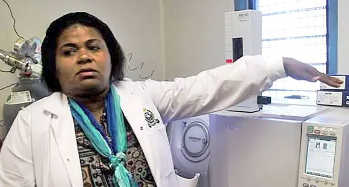 Fiji Police Force principal scientific officer for the Forensic Chemistry Unit, Miliana Werebauinona. Photo: Police Media Cell