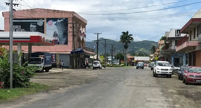 The main road in Rakiraki Town. Photo: Charles Chambers