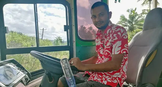 28-year-old bus driver, Mervic Singh. Photo: Nacanieli Tuilevuka