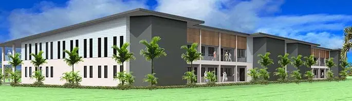 An artist’s impression of the Fiji National University Labasa Campus. Photo: Fiji National University