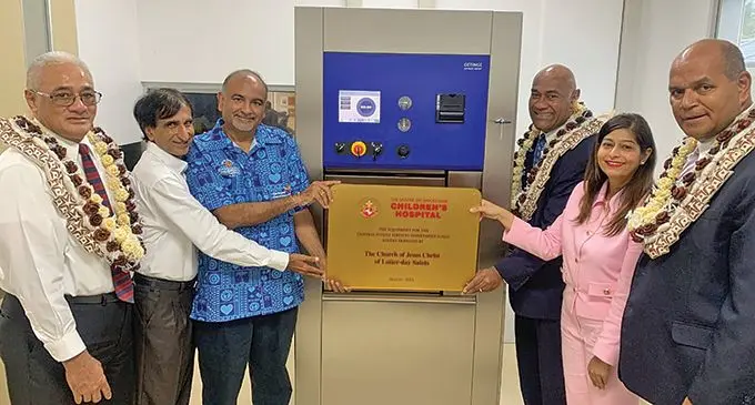 Church of Jesus Christ of Latter-Day Saints donateds equipment for the Central Sterile Services Department (CSSD) at Sri Sathya Sai Sanjeevani Children’s Hospital.