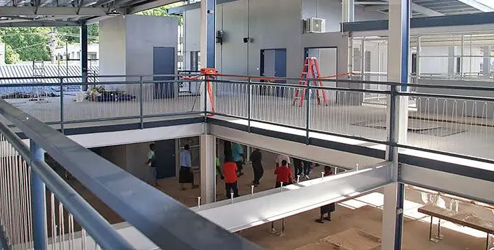 Inside the new Savusavu Market in Cakaudrove on April 10, 2025.