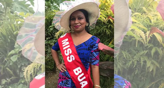Miss Bua Ashna Priya Lal is one of eight contestants vying for the Miss Digicel Duavata Northern Crime Prevention Carnival crown. Photo: Shratika Naidu
