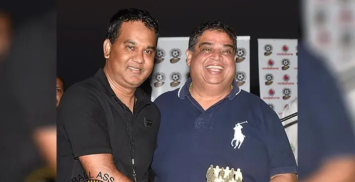 Rayaz Khan (left).