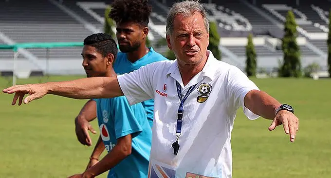 Digicel Fijian football head coach Flemming Serritslev. Photo: Fiji FA Media