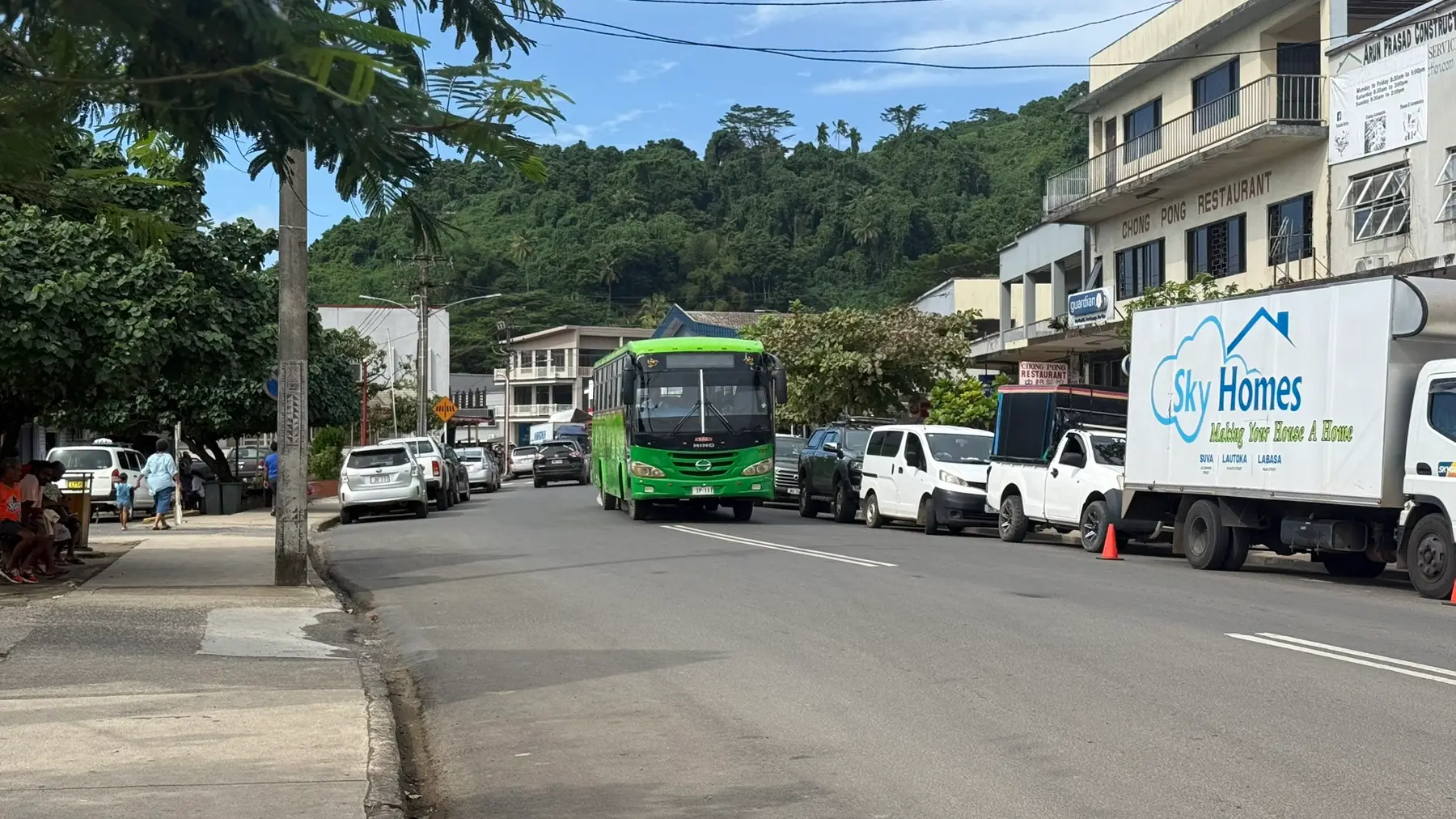 Savusavu Town.