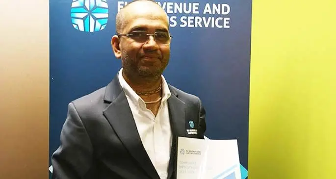 Fiji Revenue and Customs Service chief executive officer Visvanath Das.