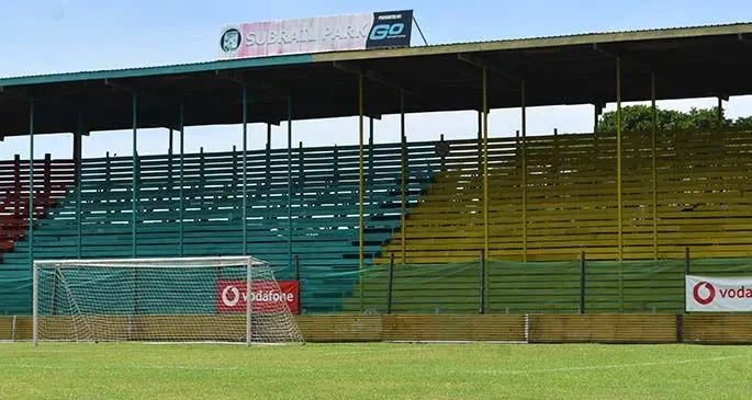 The river end pavilion of Subrail Park.