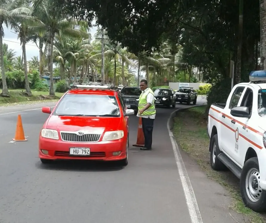 LTA enforcement officers are working round the clock to ensure compliance of road safety rules and standards. Image LTA