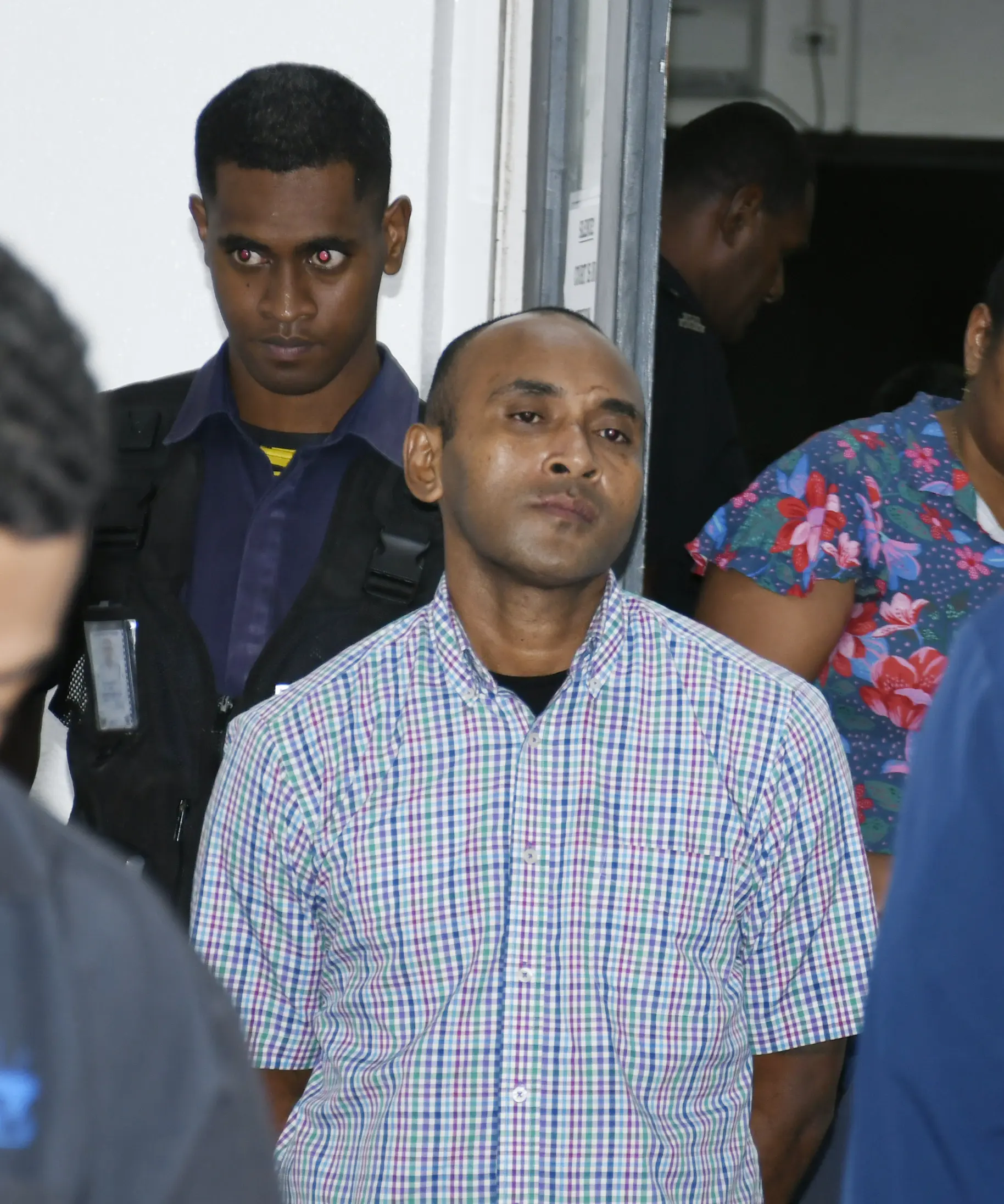 Accused Isaia Ledua outside the Suva court on June 5, 2026.