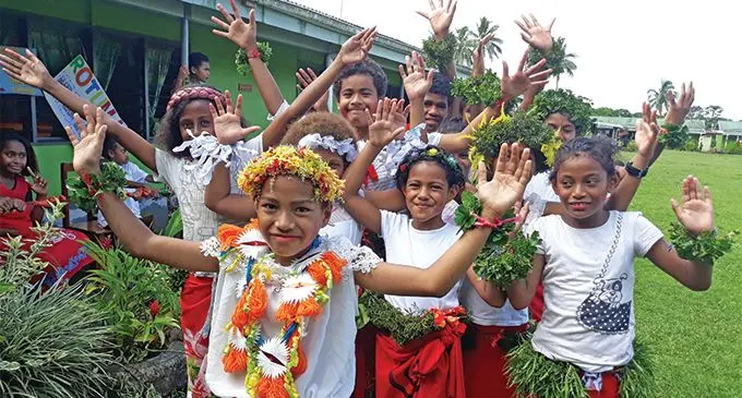 Students of Lami Primary School during the Cultural Day on March 15, 2019. Photo: Wati Talebula