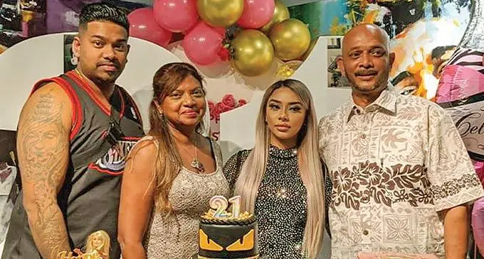From left: Bula Hookah Lounge owner Nathan Chand, Irene Chand, Alysha Chand and Bobby Chand.