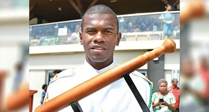 Ratu Sukuna Memorial School 2024 Baton of Honour recipient Mosese Tuimatai. Photo: Ronald Kumar.