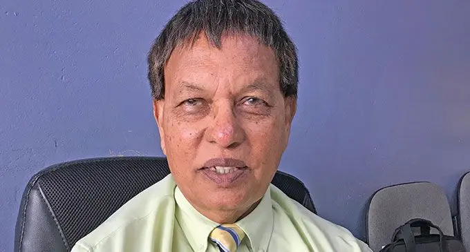 Shree Sanatan Dharm Pratinidhi Sabha of Fiji national president Sarju Prasad.  Photo: Shratika Naidu
