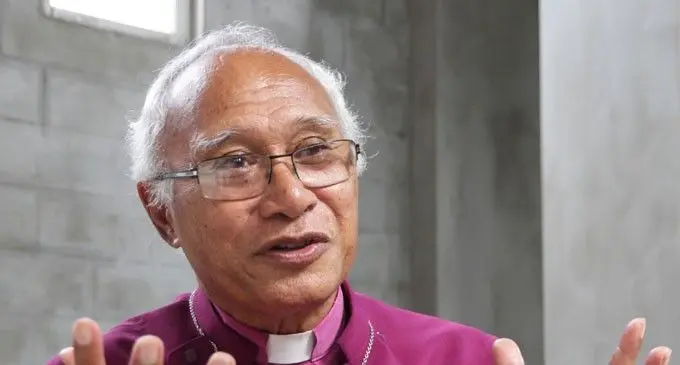 Retired Archbishop of Polynesia, Winston Halapua.
