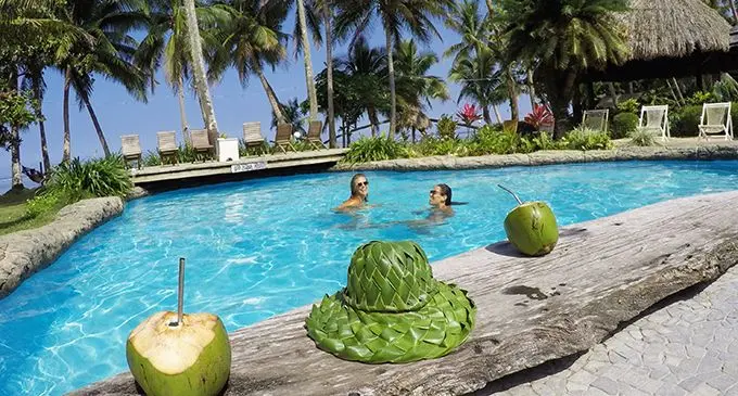Frolick in sun at Fiji Beachouse.