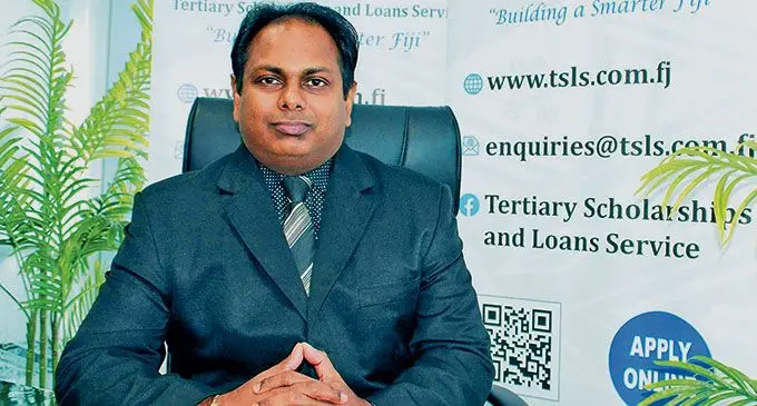 Hasmukh Lal, the Tertiary Scholarship and Loans Service (TSLS) chief executive officer. 