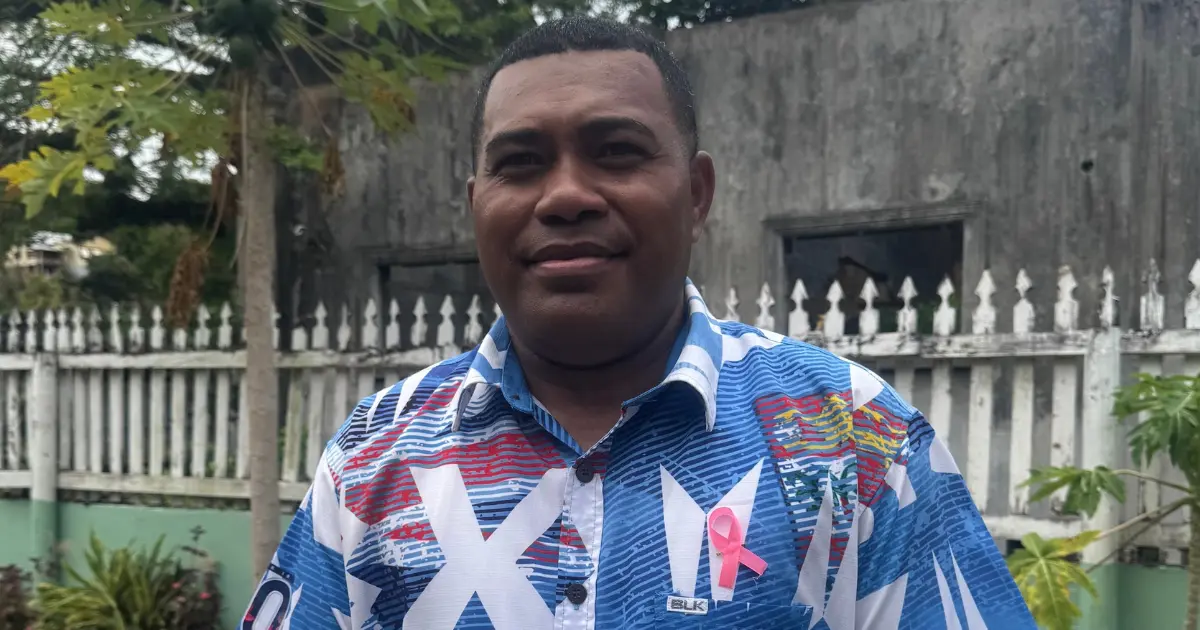 Viliame Toroca, after the public consultation in Levuka on October 29,2026. 
