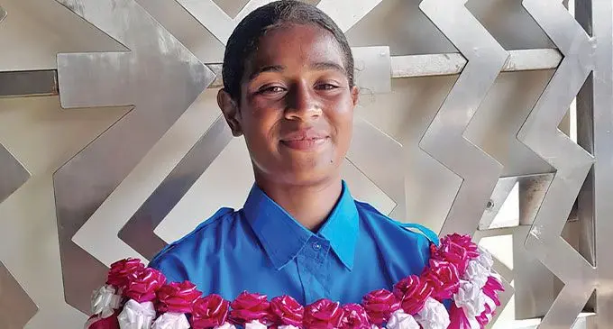 Best Female Cadet Ana Seru. Photo: Sosiveta Korobiau