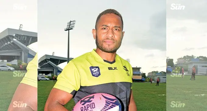 Flying Fijians rep Teti Tela. Photo: Ronald Kumar