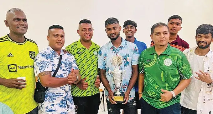 Nadi Football Association executives and fans at the Sylvia Hall in Malo lo, Nadi, on more sponsors to come on board as October 5, 2024. Photo: Waisea Nasokia