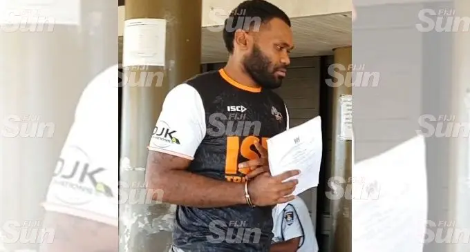 Onisimo Sina at the Magistrates Court in Lautoka on April 9, 2020. Photo: Nicolette Chambers  