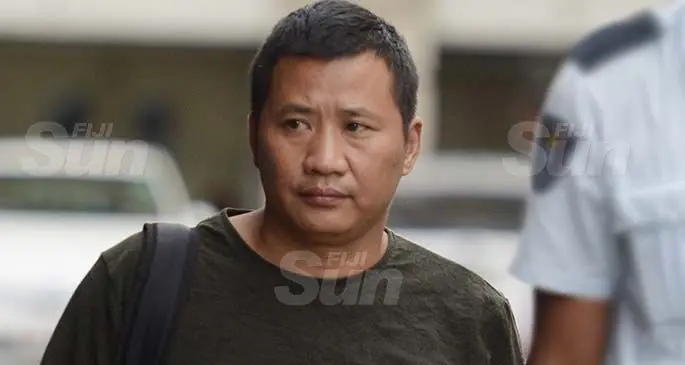 Wang Qi Yong, 43, outside the High Court in Suva. Photo: Ronald Kumar