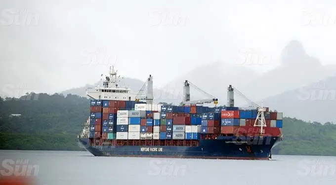 Cargo ship Capitaine Tasman berth at Suva Harbour on September 29, 2020. File Photo: Ronald Kumar.