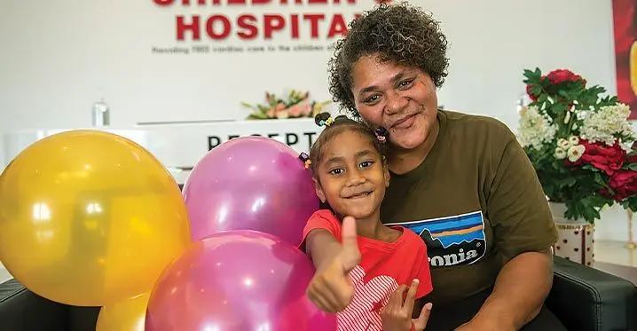 Litia Ciocala 4, with her mother Kiti Tamanalevu after her successful free heart surgery provided by the Sai Sanjeevani Children’s Heart Hospital at Nasese, Suva on March 5, 2023. Photo: Leon Lord Opposition MP Aliki Bia with his wife, Masilina and children Lusiana, 12 and Maika, 8 at their home in Newtown on March 5, 2023. Photo: Leon Lord