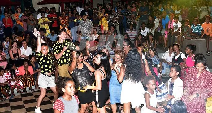 The massive turnout for the Mix FM New Year's Bash at the Port Denarau Marina on the December 31, 2019. Photo: Waisea Nasokia