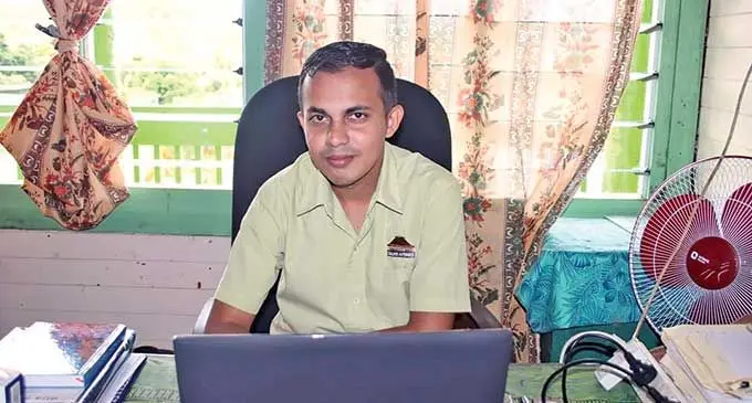 Treasurer for the Bua Provincial Office, Irfan Ali. Photo: Ministry of iTaukei Affairs