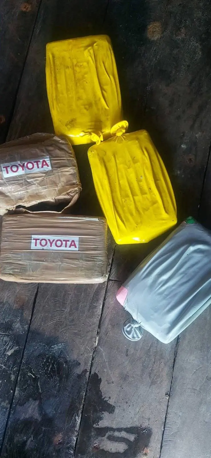 Sealed packages found floating near Ogea Island.