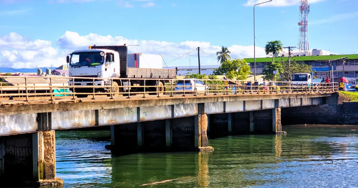 The deteriorated Labasa Town bridge is scheduled for an upgrade by the Fiji Roads Authority. Photo: Sampras Anand
