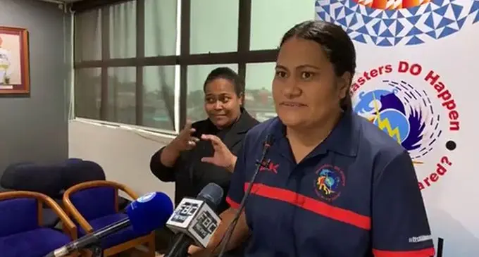NDMO Director Vasiti Soko during a press conference on December 17, 2020.