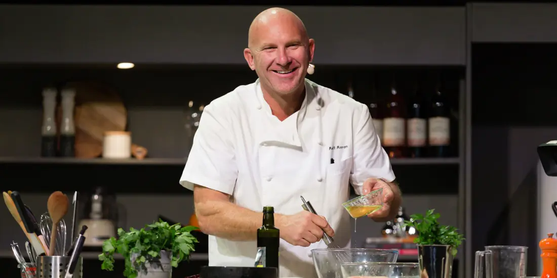 Australian chef and restaurateur Matthew Moran.