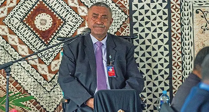Na turaga na Tui Namosi ko Ratu Suliano Matanitobua. Photo: Leon Lord