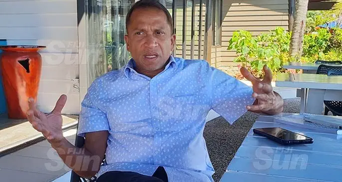 United Nations Resident Coordinator, Sanaka Samarasinha during an interview at the Radisson Blu Resort Fiji in Nadi. Photo: Nicolette Chambers