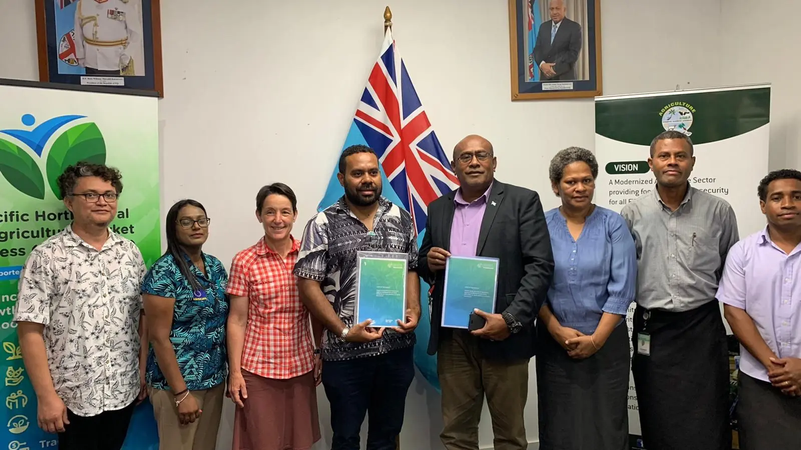 Signing of PHAMA Plus support to the Fijian Ministry of Agriculture as Regional Coordinator for the Codex Committee for North America and South West Pacific (CCNASWP).