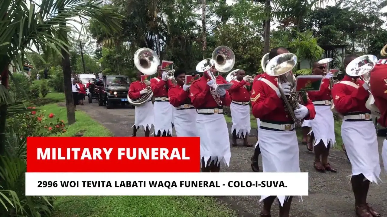 Funeral of 2996 WOI Tevita Labati Waqa
