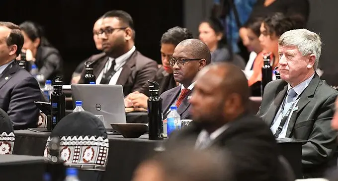 Participants at the three-day Legal Aid Commission Regional Conference at the InterContinental Fiji Golf Resort and Spa in  Natadola on August 21, 2019. Photo: DEPTFO News