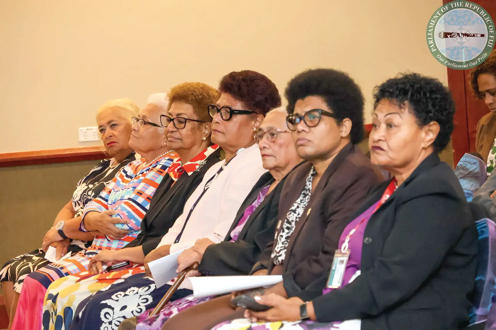 Participants at the launch of the Commonwealth Women Parliamentarian (CWP) Fiji Group Booklet on August 3, 2026.