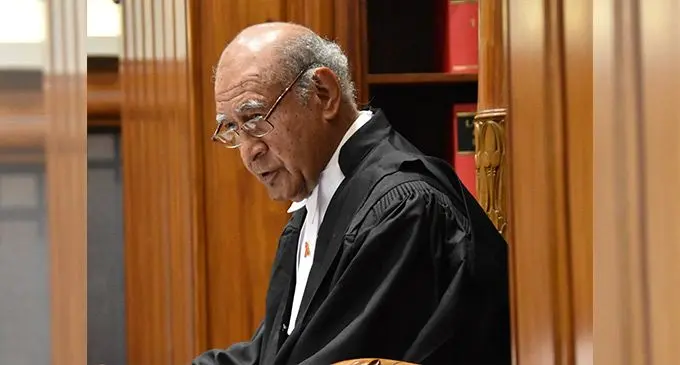 Speaker of Parliament,  Ratu Epeli Nailatikau. Photo: Parliament of the Republic of Fiji